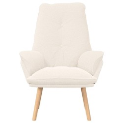 fauteuil Crème 69 x 74 x 93 cm Tissu Sherpa 634540634540