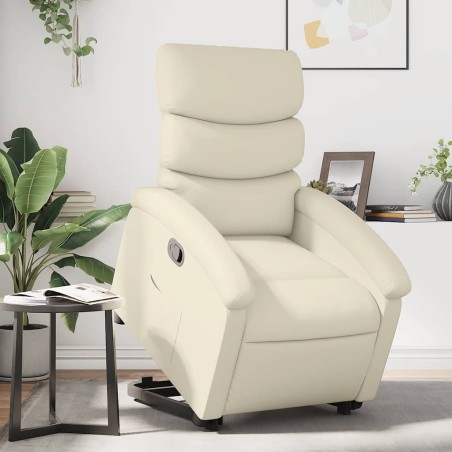 Fauteuil inclinable Crème Similicuir 634551634551