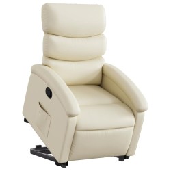 Fauteuil inclinable Crème Similicuir 634551634551