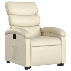 Fauteuil inclinable Crème Similicuir 634551634551
