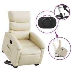 Fauteuil inclinable Crème Similicuir 634551634551