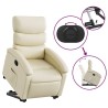 Fauteuil inclinable Crème Similicuir 634551634551