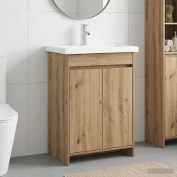 Ensemble de mobilier de salle de bain Chêne artisanal 634554634554