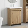 Ensemble de mobilier de salle de bain Chêne artisanal 634554634554