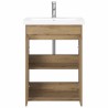 Ensemble de mobilier de salle de bain Chêne artisanal 634554634554