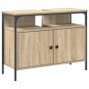 Ensemble de mobilier de salle de bain 4 pcs Chêne Sonoma 634555634555