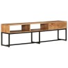 Meuble TV 160x30x45 cm Bois d'acacia massif  634556634556