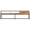 Meuble TV 160x30x45 cm Bois d'acacia massif  634556634556