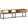 Meuble TV 160x30x45 cm Bois d'acacia massif  634556634556