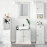 Ensemble de mobilier de salle de bain VIGO 5 pcs Blanc antique 634557634557