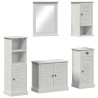 Ensemble de mobilier de salle de bain VIGO 5 pcs Blanc antique 634557634557