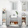 Ensemble de mobilier de salle de bain VIGO 5 pcs Blanc antique 634557634557