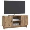 Meuble TV 102 x 34,5 x 50 cm Chêne artisanal Bois d'ingénierie 634566634566