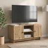Meuble TV 102 x 34,5 x 50 cm Chêne artisanal Bois d'ingénierie 634566634566