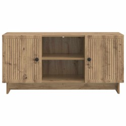Meuble TV 102 x 34,5 x 50 cm Chêne artisanal Bois d'ingénierie 634566634566