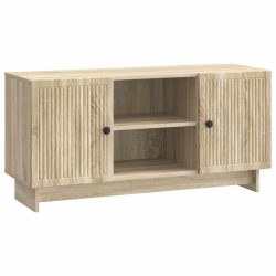 Meuble TV 102 x 34,5 x 50 cm Chêne Sonoma Bois d'ingénierie 634567634567
