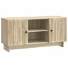 Meuble TV 102 x 34,5 x 50 cm Chêne Sonoma Bois d'ingénierie 634567634567