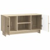 Meuble TV 102 x 34,5 x 50 cm Chêne Sonoma Bois d'ingénierie 634567634567