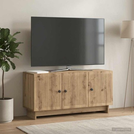 Meuble TV 99 x 34,5 x 50 cm Chêne artisanal Bois d'ingénierie 634570634570
