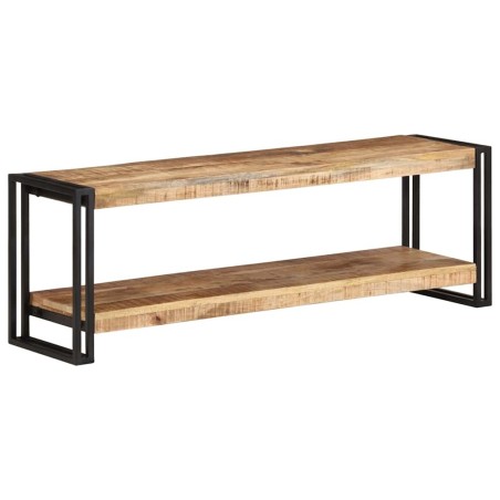 Meuble TV 120x30x40 cm Bois de manguier brut 634573634573