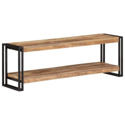 Meuble TV 120x30x40 cm Bois de manguier brut 634573634573