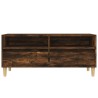 Meuble TV chêne fumé 100x34,5x44,5 cm bois d'ingénierie 634576634576
