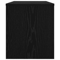 Meuble TV Chêne noir 80 x 35 x 40 cm Bois d'ingénierie 634577634577