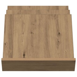 Étagère à magazines Chêne artisanal 53 x 40 x 28,5 cm 634584634584