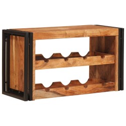 Étagère à vin Marron 80 x 45 x 33 cm Bois d'Acacia Massif 634585634585