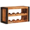 Étagère à vin Marron 80 x 45 x 33 cm Bois d'Acacia Massif 634585634585