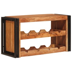 Étagère à vin Marron 80 x 45 x 33 cm Bois d'Acacia Massif 634585634585