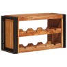 Étagère à vin Marron 80 x 45 x 33 cm Bois d'Acacia Massif 634585634585