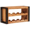Étagère à vin Marron 80 x 45 x 33 cm Bois d'Acacia Massif 634585634585