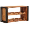Étagère à vin Marron 80 x 45 x 33 cm Bois d'Acacia Massif 634585634585