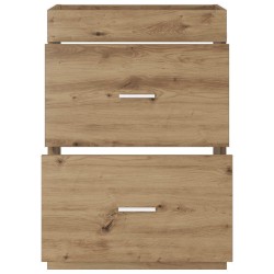 Meuble sous lavabo de salle de bain Chêne artisanal 634591634591