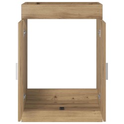 Meuble sous lavabo de salle de bain Chêne artisanal 634593634593