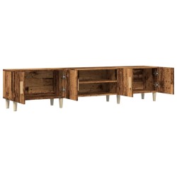 Meuble TV vieux bois 180x31,5x40 cm bois d'ingénierie 634597634597