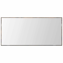 Miroir Montage mural Marron 80 x 37 cm Verre et Bois Ingénierie 634601634601