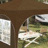 Tente de fête pop-up 290 x 290 x 245 cm Taupe 634610634610