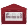 Tente de fête pop-up 575 x 288 x 245 cm Bordeaux Tissu Oxford 634611634611