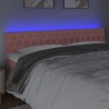Tête de lit à LED Rose 200x7x78/88 cm Velours 634618634618
