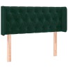Tête de lit à LED Vert foncé 103x16x78/88 cm Velours 634622634622