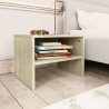 Tables de chevet 2 pcs Chêne sonoma 40x30x30 cm Bois ingénierie 634628634628