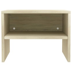 Tables de chevet 2 pcs Chêne sonoma 40x30x30 cm Bois ingénierie 634628634628