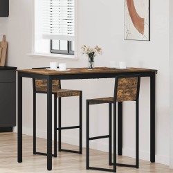 Table de bar debout Bois d'ingénierie 634631634631
