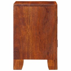 Table de chevet 2 pcs 40x30x45 cm bois d'acacia massif 634635634635
