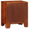 Table de chevet 2 pcs 40x30x45 cm bois d'acacia massif 634635634635