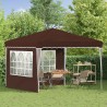Tente de fête pop-up 288 x 288 x 245 cm Marron Tissu Oxford 634648634648