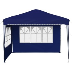 Tente de fête pop-up 288 x 288 x 245 cm Bleu Tissu Oxford 634649634649