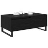 Table basse Chêne noir 90 x 50 x 36,5 cm Bois d'ingénierie 634650634650